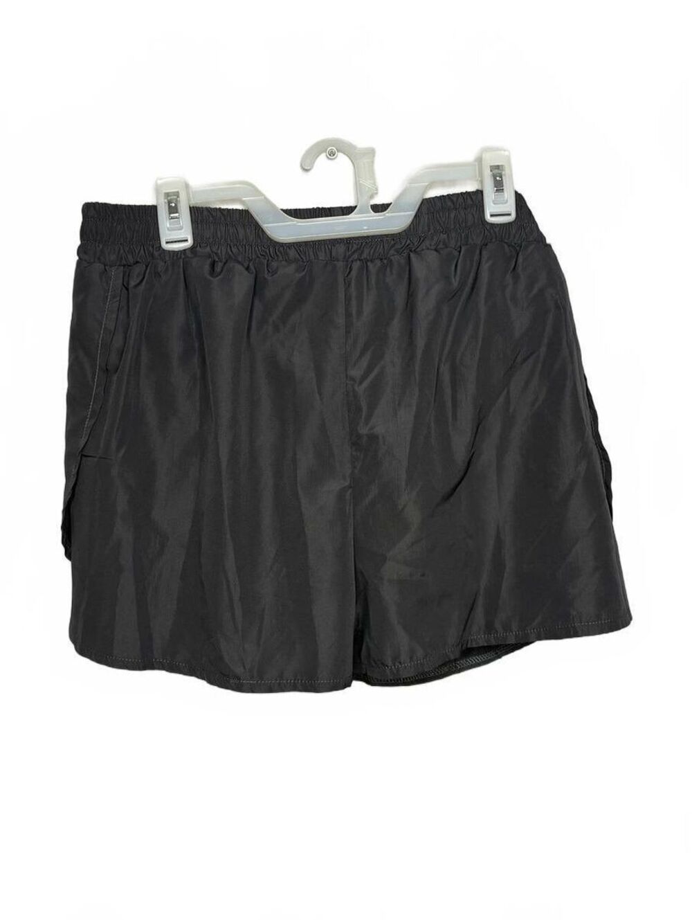 Starting Point Dark Charcoal Gray Woven Shorts Women's XL